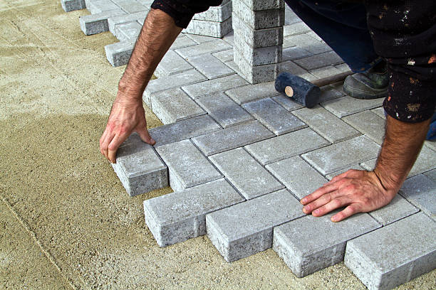 Permeable Paver Driveway in The Colony, TX